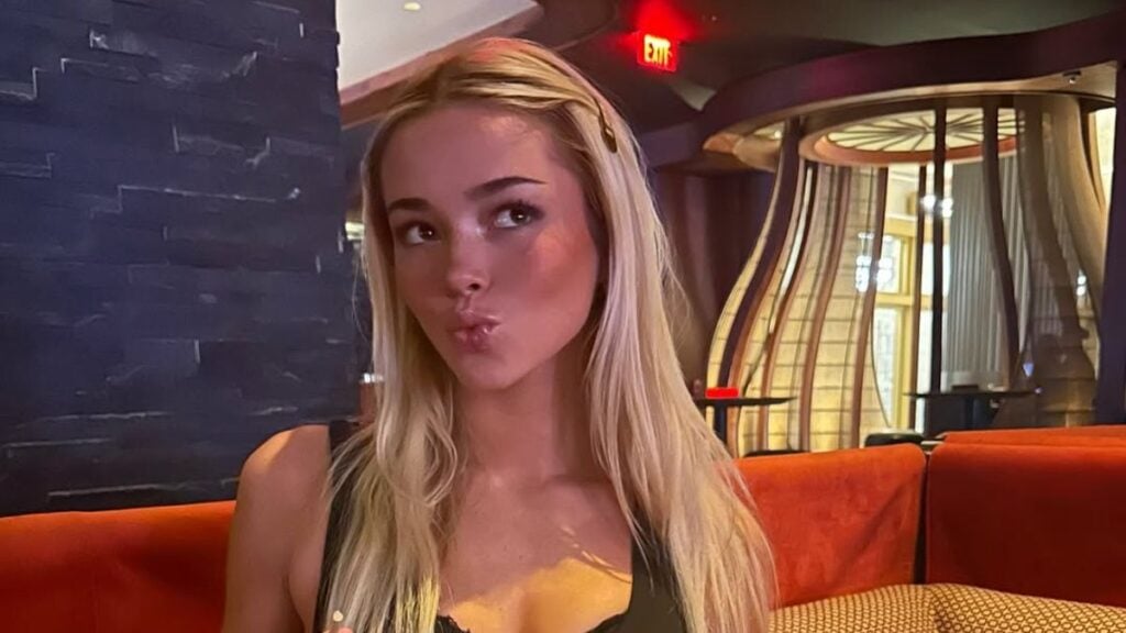 Gymnast Olivia Dunne ‘Not a Decent Role Model’ in Bedtime Fashion of Sheer White T-Shirt & Shorts Olivia Dunne