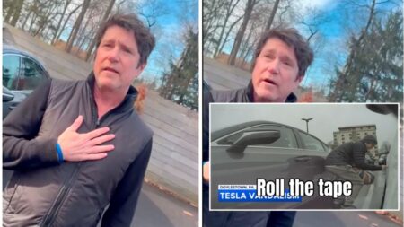 Pennsylvania Man Confronted for Keying Swastika on Tesla Offers 'Free Service' to 'Wipe It Off': 'Wild Level of Delusion!'