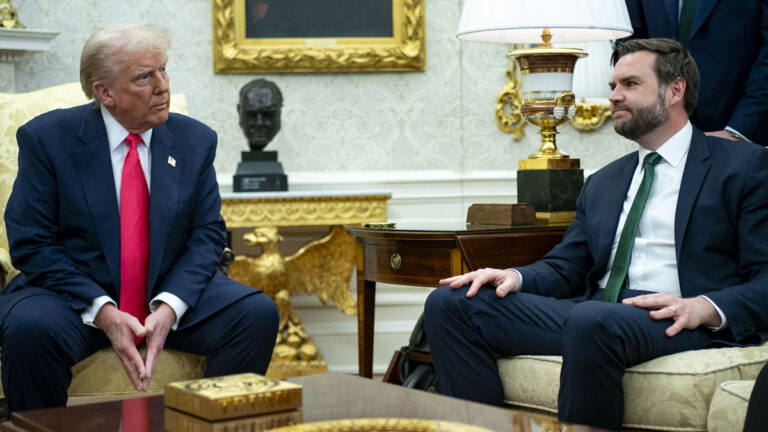 Donald Trump Targets ‘Improper Ideology’ in National Zoo of Washington: ‘It Is the Policy of My Administration To Restore Federal Sites’ President Donald Trump and Vice President JD Vance at the oval office