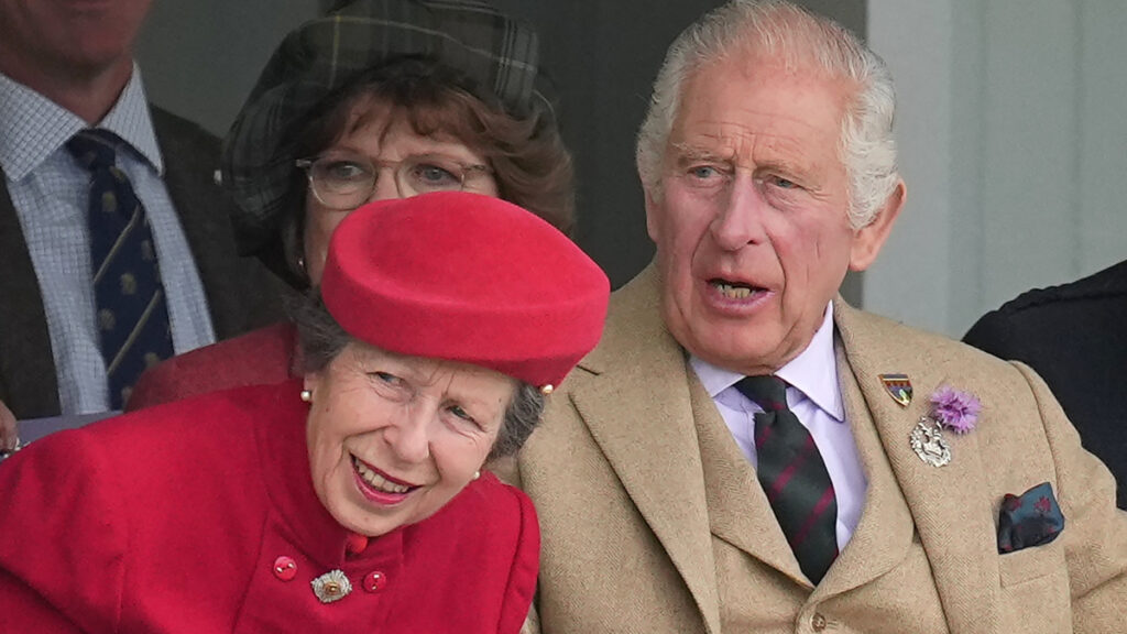 Princess Anne and King Charles.