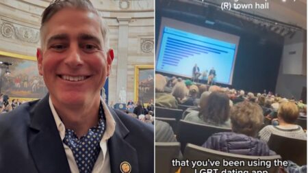 Washington Republican Rep. Forced To Answer Allegations of Using LGBTQ+ App Grindr During Explosive Town Hall: 'No Hint of Denial!'