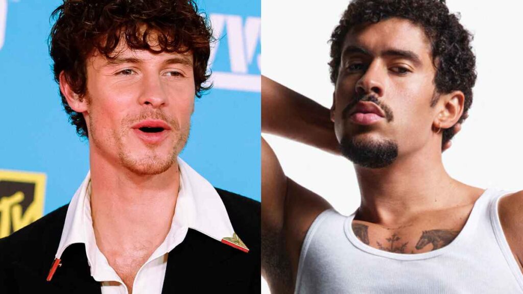 Bad Bunny’s Underwear Photoshoot Gets Thirsty Comment From Shawn Mendes: ‘Got Him Speaking Spanish’ Shawn Mendes gave Bad Bunny's Calvin Klein photoshoot his sign of approval