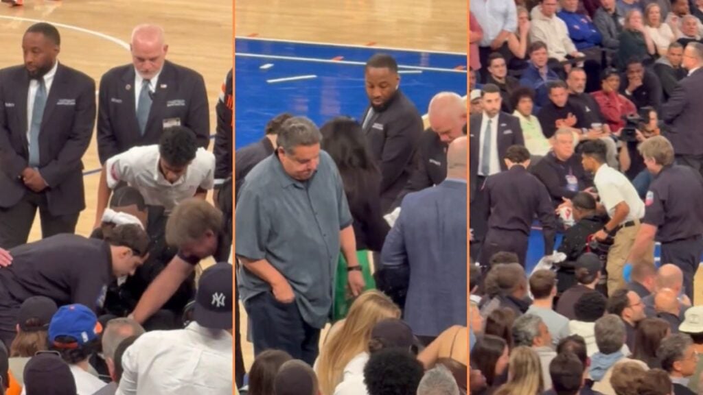 Tracy Morgan Seen Exiting Madison Square Garden in New York with Bloody Nose: ‘It Was Awful’ Tracy Morgan Seen Exiting Madison Square Garden in New York with Bloody Nose 'It Was Awful'