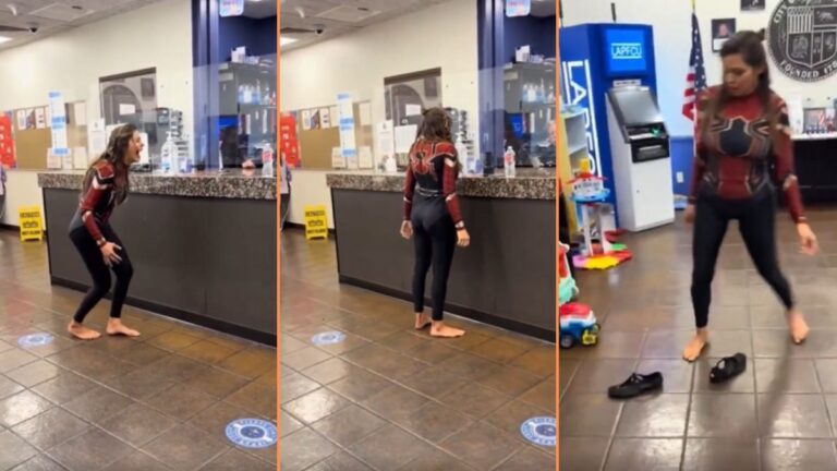 Venice Beach Local Dressed as Spiderman Has Breakdown at West LA Police Station: ‘She’s off the Charts’ Venice Beach Local Dressed as Spiderman Has Breakdown at West LA Police Station ‘She’s off the Charts'