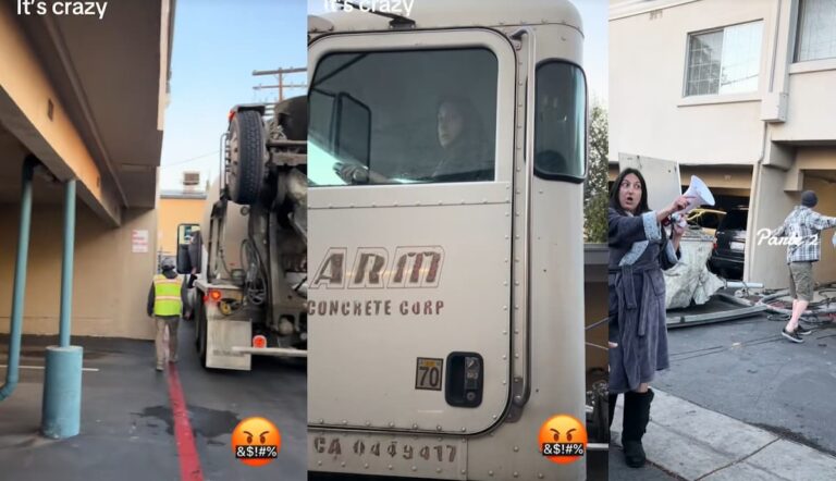 California Karen steals truck