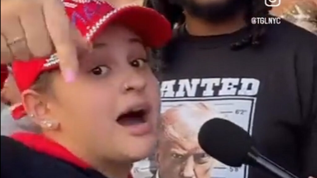 Absolutely Crazy New York Woman Compares Trump to the Lord Almighty ‘Trump is the closest thing to God’