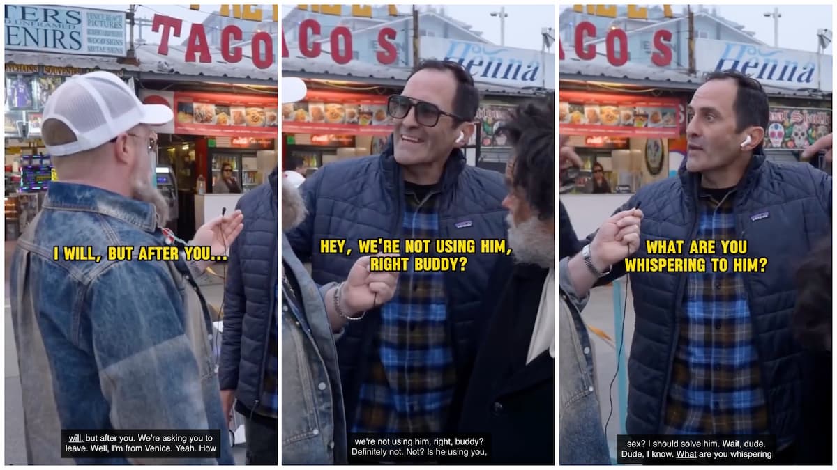 California Influencer Gets Accused of ‘Using’ a Homeless Person for Content, Claims He’s Just Helping: ‘Stop Messing With the Homeless’