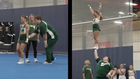 Florida male cheerleader