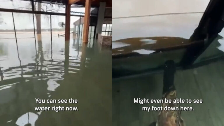 Kentucky Restaurant Floods Itself to Fend Off Rising River Waters: ‘You Can’t Hurt Me if We’re Both Wet Now’ Kentucky Restaurant Floods Itself to Fend Off Rising River Waters: ‘You Can’t Hurt Me if We’re Both Wet Now'