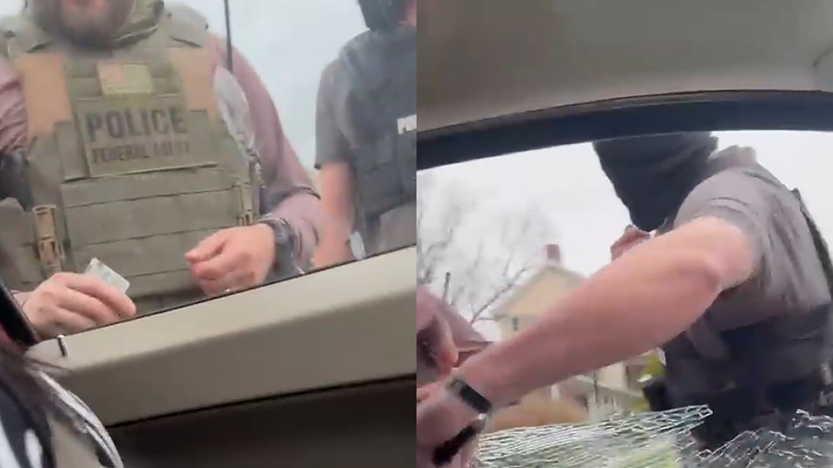 Caught on Camera: ICE Breaks Window to Seize Woman in Maryland: ‘Behold, the New American Gestapo’