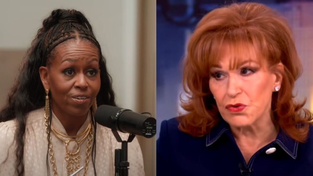 ‘The View’ Joy Behar Defends Michelle Obama Because Listening to Trump Talk Would Give Her ‘Menstrual Cramps’ Michelle-Obama-Joy-Behar-