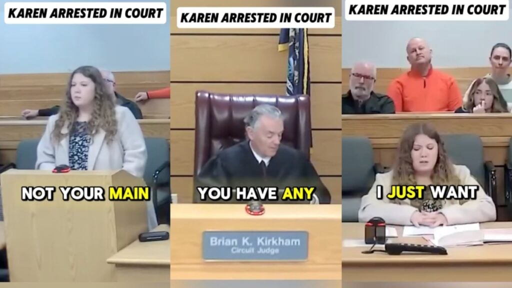Michigan Karen Jailed For 60 Days After Verbally Attacking Judge In Family Court: 'Who's Sucking Whose D**k Around here?'