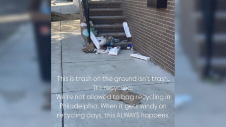 Philadelphia Recycling Trash