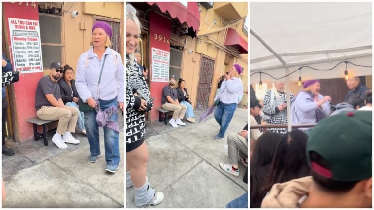 Racist California Karen