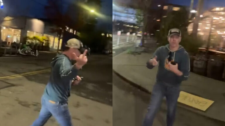Terror in Fremont: White Man Calls Woman N-Word, Chases Her Down in Seattle: ‘What a Repulsive Loser’ Terror in Fremont: White Man Calls Woman N-Word, Chases Her Down in Seattle: ‘What a Repulsive Loser'