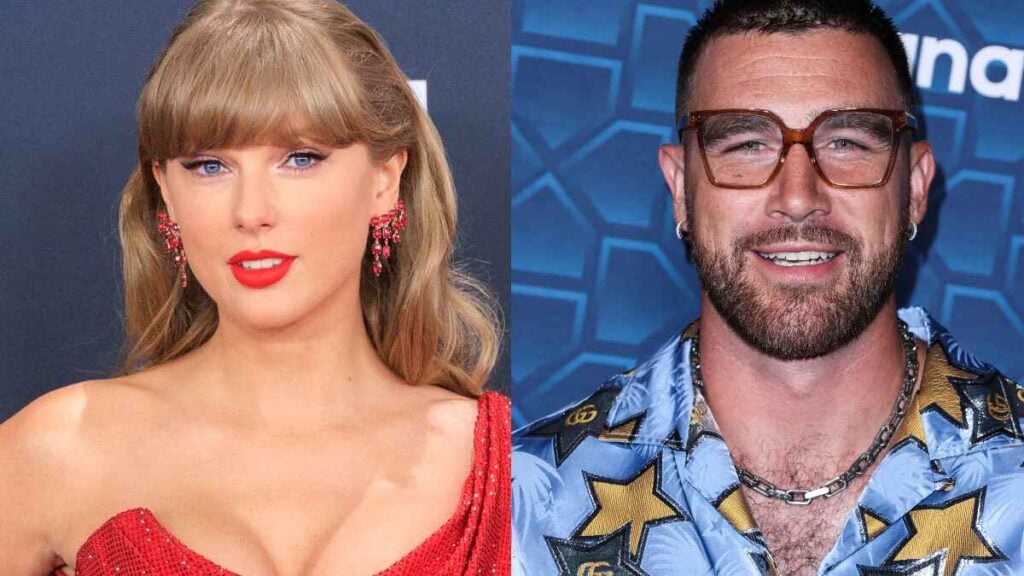 Taylor Swift and Travis Kelce