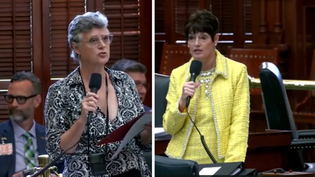 Texas Senate Flag Discussion