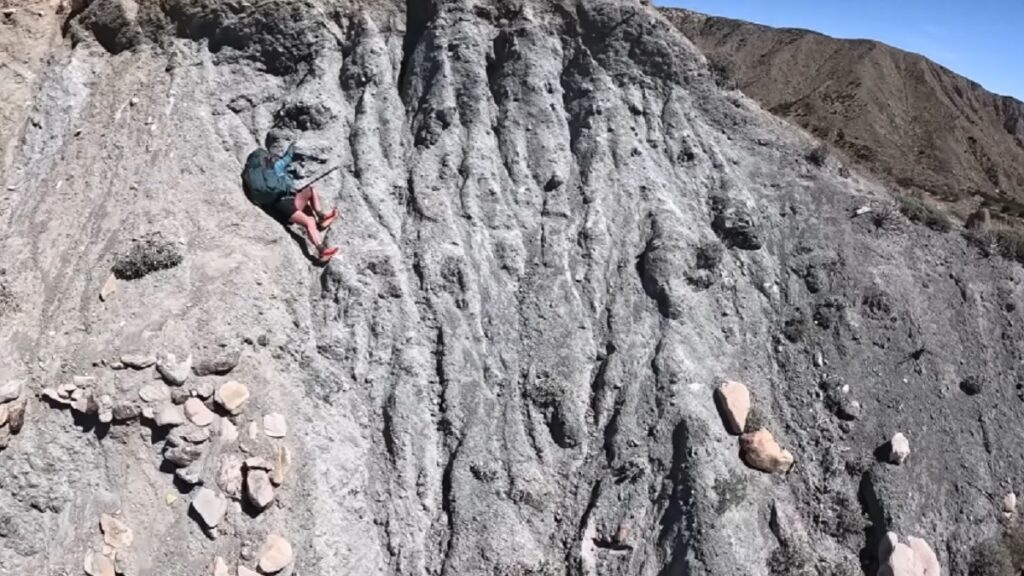 a hiker stuck at Pacific Crest Trail in california being rescued by Riverside County aviation unit