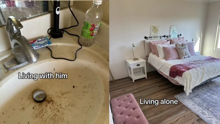 Oklahoma Woman Shows Insane House Transformation Before and After Divorce: ‘What Was Bro Doing’ A picture of Oklahoma woman's house.