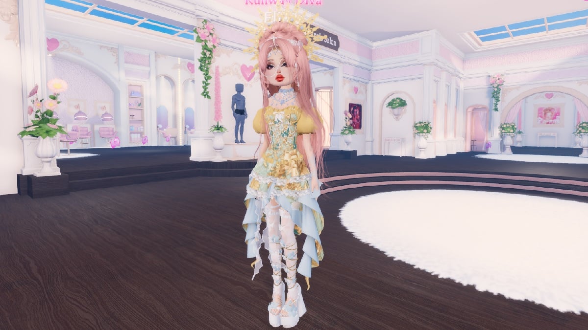 a sunken treasure outfit idea featuring a princess with fancy jewelry