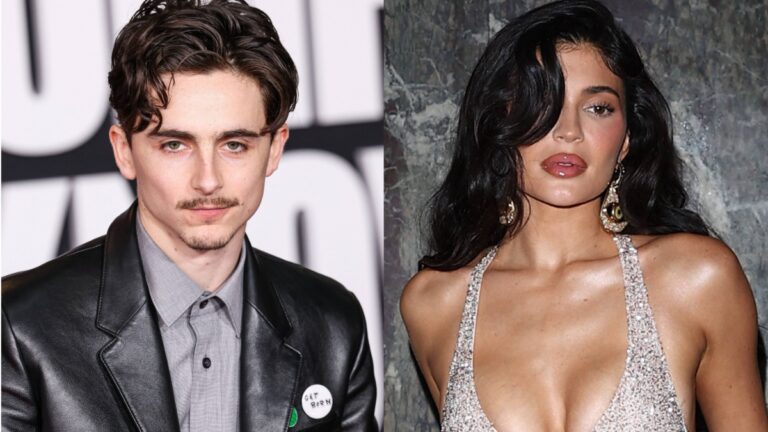Timothee Chalamet and Kylie Jenner