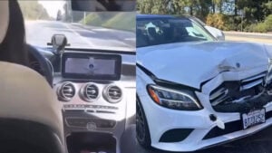 Teen Wrecks Mercedes in California After Not Listening to Brake Command: ‘The Audacity to Be Shocked'
