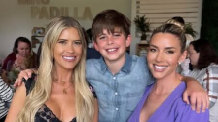 Christina Haack and Heather El Moussa smiling