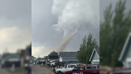 Tornado in Bennett Colorado