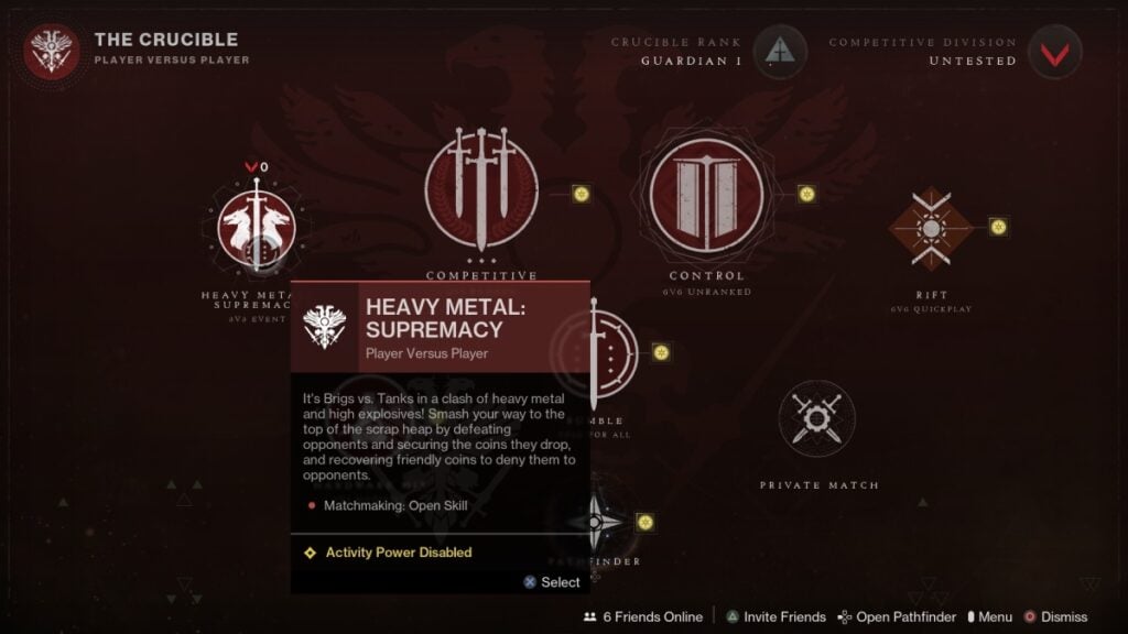 Heavy Metal Crucible