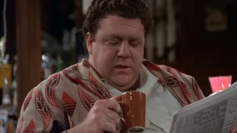 George Wendt in the Cheers sitcom