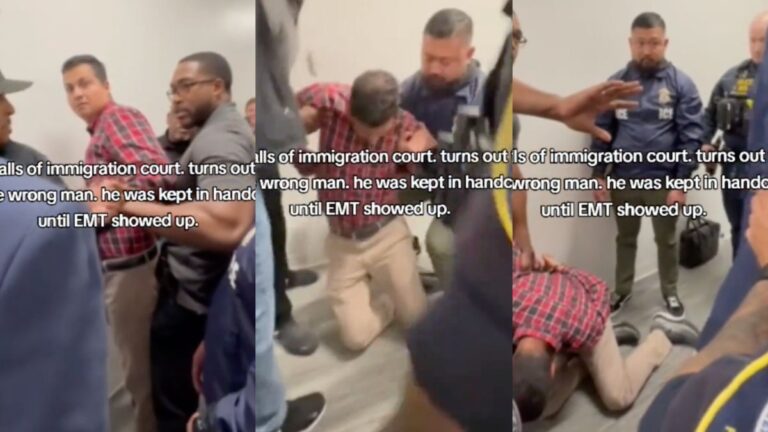 ICE Maltreats Falsely Arrested Man Who Collapsed Inside California Courthouse, Telling Him, ‘It’s Not That Serious’