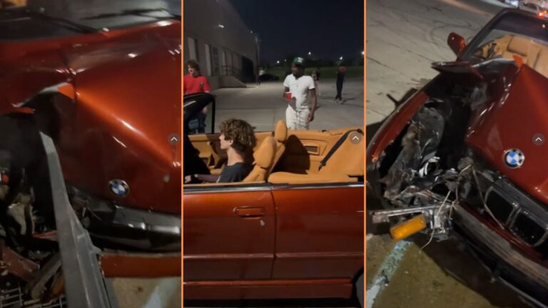 Indiana Teen Destroys Dad's BMW and the Internet is Freaking Out 'Saw the Rims and Started Praying for Lil Man'