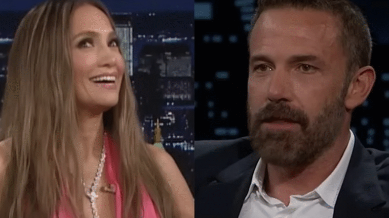 Jennifer Lopez and Ben Affleck on The Tonight Show