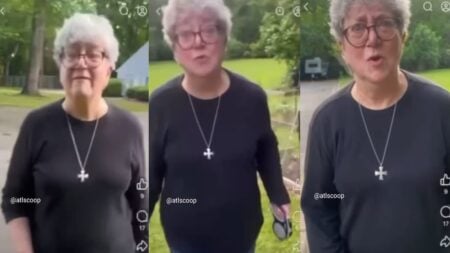 Georgia Karen assaults woman walking her dog