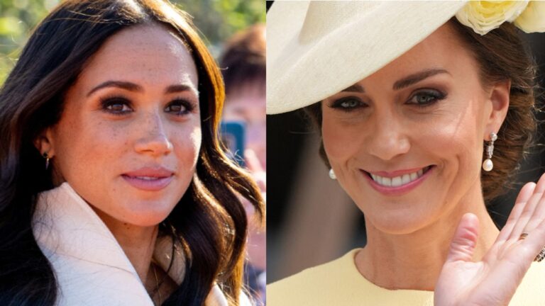 Kate Middleton Declares War on Meghan Markle Over Brooklyn Beckham Support: ‘Kate Knows Exactly What She’s Doing’ Meghan Markle and Kate Middleton photo merge.