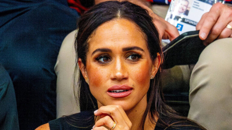 Meghan Markle Makes Rare Revelation About Her ‘Humble’ Post-Royal Life: ‘I Show Up Through the Business’ As Ever founder Meghan Markle wearing a black outfit at the Invictus Games.