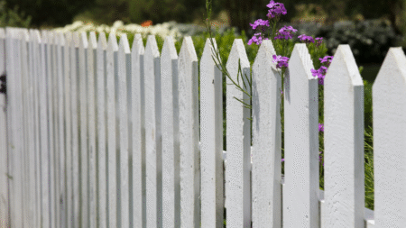 Neighbor Fence in Maine