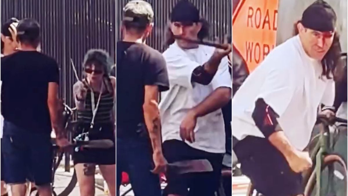 Ninja Warfare Among the Homeless Steals the Show in Broad Daylight Los Angeles: ‘You See This a Lot in Third World Countries’