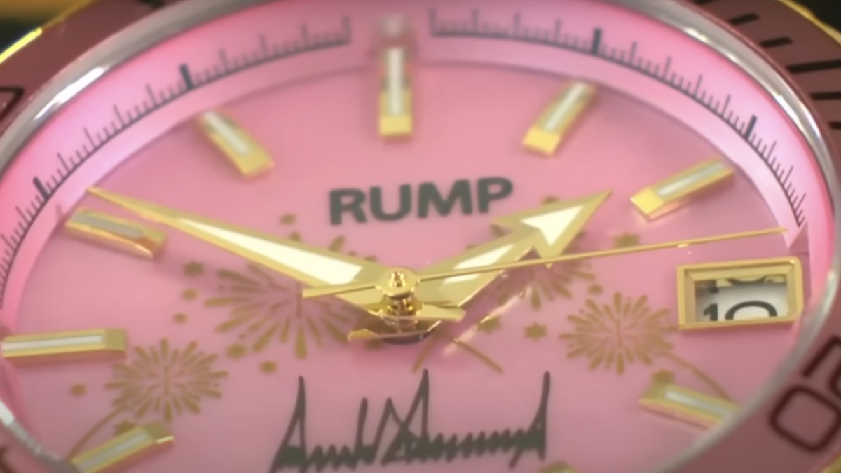 Rhode Island Trump Supporter Buys Botched $640 ‘Official Trump Watch’ With Typo ‘RUMP’: ‘Those Chinese Workers Sure Do Have a Sense of Humor’