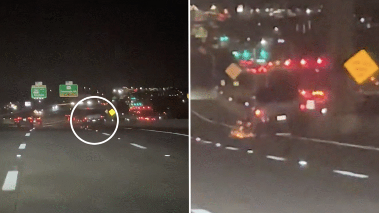 Texas Driver Speeds Down Highway in SUV Missing Two Left Tires