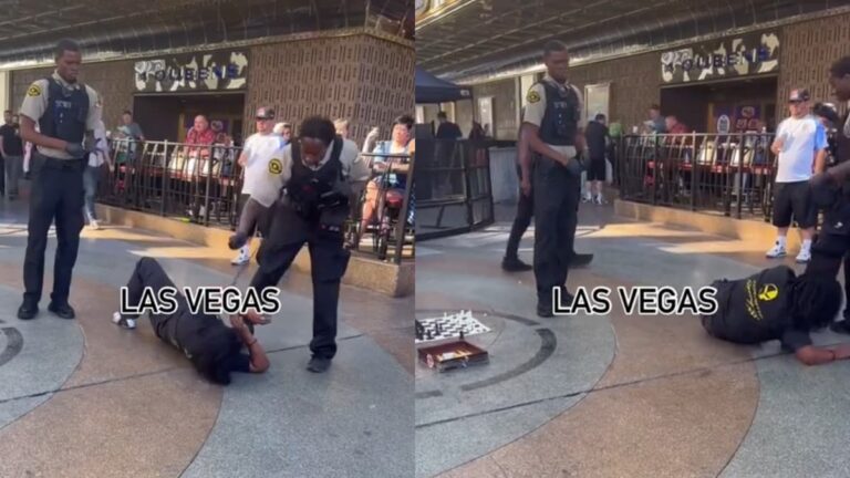 A picture of the Nevada security guard.