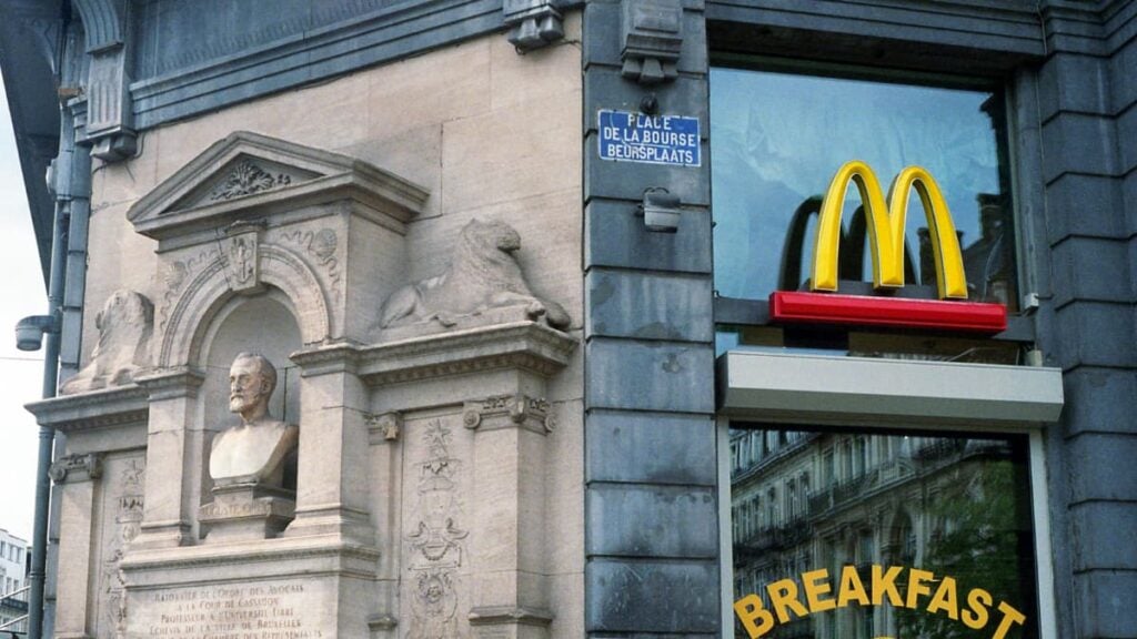 A picture outside of a McDonald’s branch in relation to the Virginia McDonald’s branch.