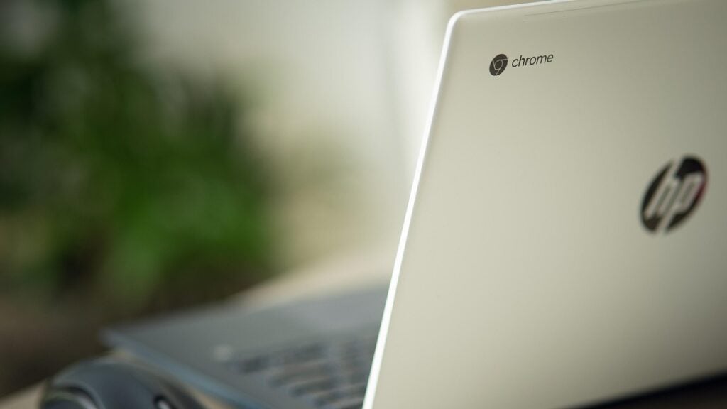 an hp chromebook laptop