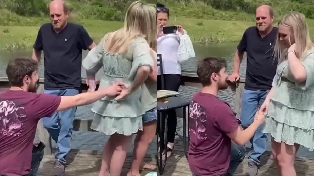 Georgia Couple That Went Viral For ‘Worst Proposal Ever’ Speaks Out: ‘It Wasn’t As Bad As It Looked’