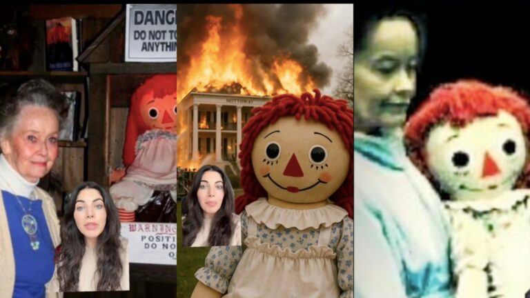 Haunted Annabelle Doll Arrives in Texas To Wreak Havoc on Everyone: ‘I Claim No Negative Energy From This Video, Amen’ haunted Annabelle doll in Texas