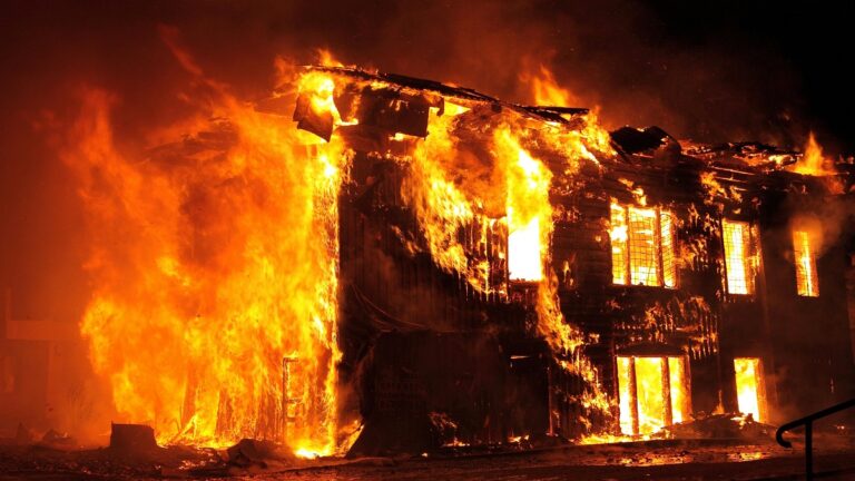 From Prom Goers to Heroes: New York Teens Protect Family from House Fire, ‘I Think We Were Definitely All Nervous’ house on fire