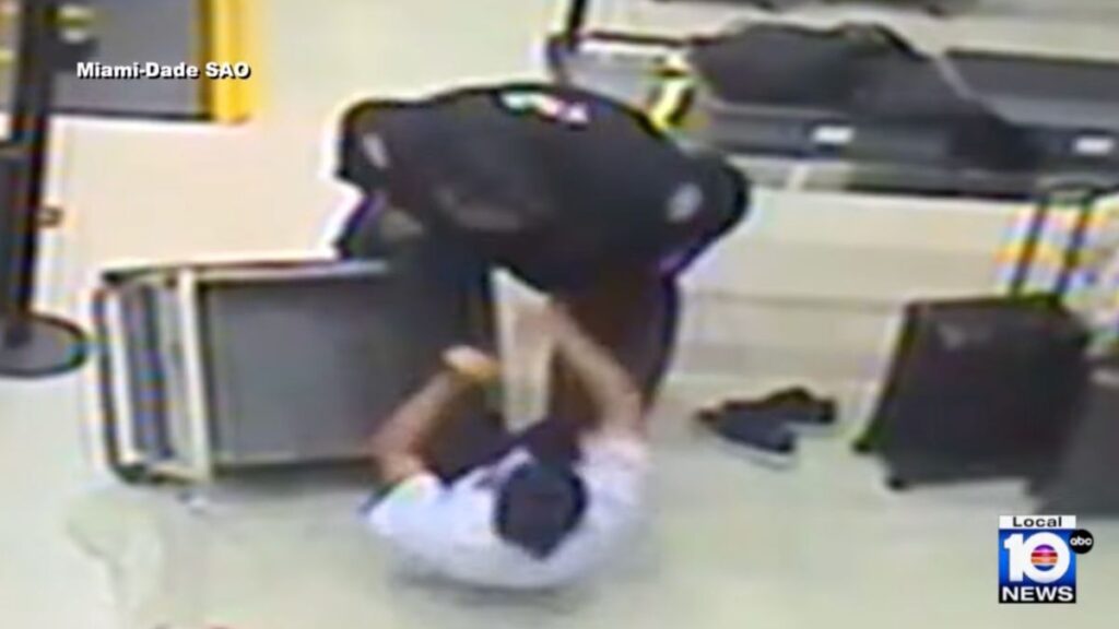 Man attacks TSA agent in Miami airport