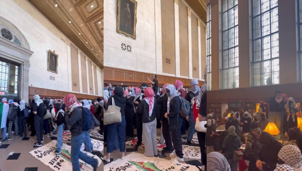 University of Columbia New York Protest
