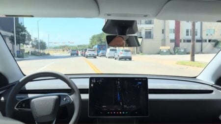 Austin Tesla Robotaxi Gets Confused at Busy Intersection 'Thats Legitimately a Rough Look'
