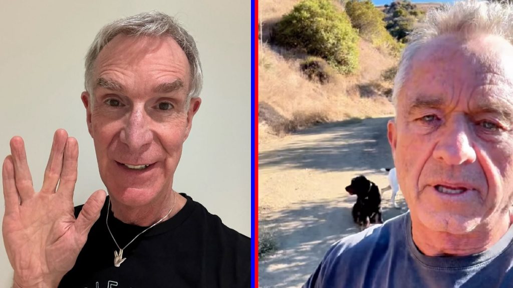 Bill Nye and RFK Jr.